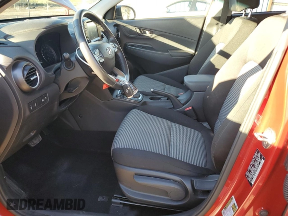 2020 Hyundai Kona SEL with VIN KM8K2CAA9LU419775, listed as a Copart auction lot 70791932 with 41,334 mi miles. Bid and sale history available at carsss.com. Image 7.