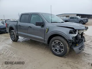 2024 Ford F-150 STX with VIN 1FTEW2KP8RKE37496, listed as a Copart auction lot 88336225 with 1,780 mi miles and Salvage Title. Bid and sale history available at carsss.com. Image 5.