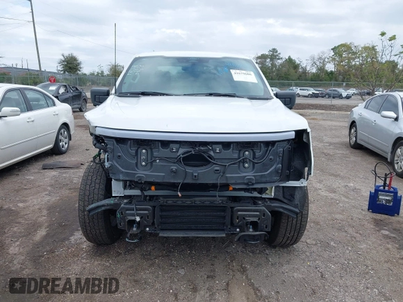 2024 Ford F-150 Lightning XLT with VIN 1FTVW3LKXRWG01185, listed as a IAAI auction lot 41679606 with 4,961 mi miles and . Bid and sale history available at DreamBid. Image 13.