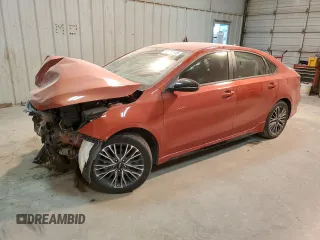 2024 Kia Forte GT-Line with VIN 3KPF54AD1RE721386, listed as a Copart auction lot 45793935 with 8,951 mi miles and Salvage Title. Bid and sale history available at carsss.com. Image 1.