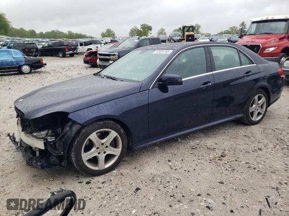 2014 Mercedes-Benz E 350 Luxury with VIN WDDHF8JB4EB041300, listed as a Copart auction lot 57024765 with 124,673 mi miles and Clean title. Bid and sale history available at DreamBid. Image 1.