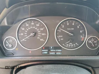 2018 BMW 3 Series 320i with VIN WBA8A9C5XJAH13799, listed as a Copart auction lot 53917375 with 104,635 mi miles and Salvage Title. Bid and sale history available at carsss.com. Image 9.