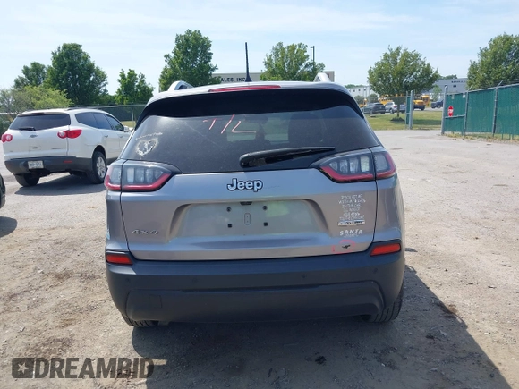 2020 Jeep Cherokee Latitude with VIN 1C4PJMCB6LD585177, listed as a IAAI auction lot 42589679 with 29,075 mi miles and . Bid and sale history available at DreamBid. Image 16.