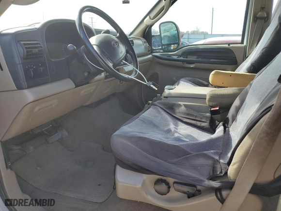 2005 Ford Super Duty F-250 XL with VIN 1FTSW21P35ED14105, listed as a Copart auction lot 48430345 with 0 mi miles and Salvage Title. Bid and sale history available at carsss.com. Image 7.