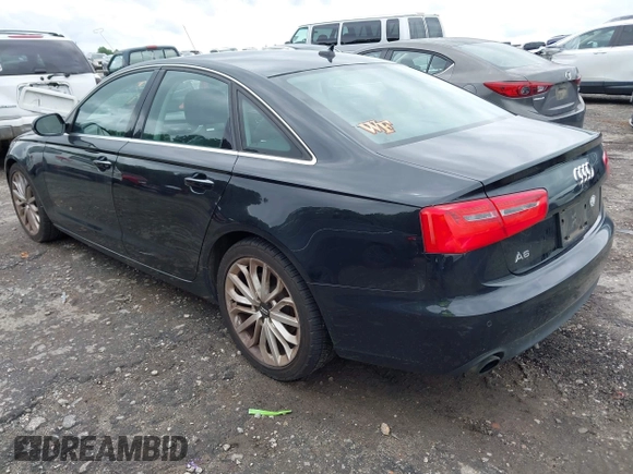 2013 Audi A6 Premium Plus with VIN WAUGFAFC4DN131779, listed as a IAAI auction lot 42373464 with 133,505 mi miles and . Bid and sale history available at DreamBid. Image 3.