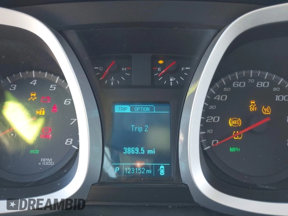 2014 Chevrolet Equinox LS with VIN 2GNALAEK6E6126607, listed as a IAAI auction lot 41992076 with 123,152 mi miles. Bid and sale history available at carsss.com. Image 7.