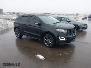 2017 Ford Edge Sport with VIN 2FMPK4AP1HBB04417, listed as a IAAI auction lot 41178977 with 81,039 mi miles. Bid and sale history available at carsss.com. Image 1.