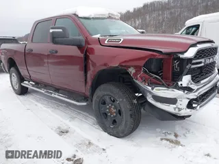 2023 Ram 2500 Tradesman with VIN 3C6UR5CJ6PG591487, listed as a IAAI auction lot 41333603 with 7,817 mi miles. Bid and sale history available at carsss.com. Image 1.