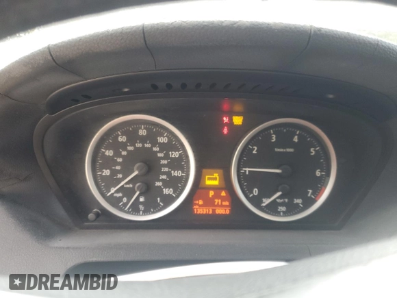 2007 BMW 6 Series 650i z VIN WBAEH13567CR51918, wystawiony jako Copart lot #76337784 z przebiegiem 135 313 mil mil oraz Szkoda całkowita • Salvage title. Historia ofert i sprzedaży dostępna na DreamBid. Obrazek 9.