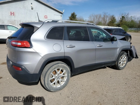 2017 Jeep Cherokee Latitude with VIN 1C4PJMCB8HW531231, listed as a Copart auction lot 55138165 with 136,555 mi miles and Clean Title. Bid and sale history available at DreamBid. Image 3.