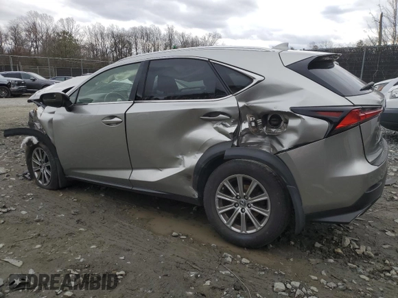2018 Lexus NX with VIN JTJBARBZ6J2167567, listed as a Copart auction lot 48203525 with 87,799 mi miles and Salvage Title. Bid and sale history available at carsss.com. Image 2.