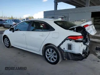 2023 Toyota Corolla Hybrid LE with VIN JTDBCMFE4P3006113, listed as a Copart auction lot 50166175 with 37,075 mi miles and Salvage Title. Bid and sale history available at carsss.com. Image 2.