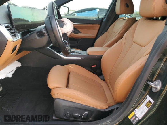 2024 BMW i4 eDrive40 with VIN WBY73AW06RFS32808, listed as a Copart auction lot 85585424 with 15,669 mi miles and Salvage Title. Bid and sale history available at carsss.com. Image 7.