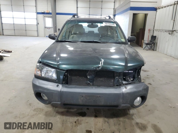 2003 Subaru Forester X with VIN JF1SG63693H765954, listed as a Copart auction lot 79155544 with 195,166 mi miles and Salvage Title. Bid and sale history available at carsss.com. Image 5.