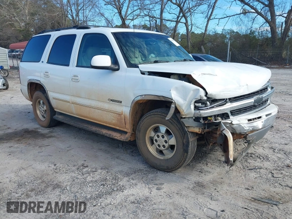 2002 Chevrolet Tahoe LS with VIN 1GNEC13Z52R329554, listed as a IAAI auction lot 41629942 with 232,374 mi miles and . Bid and sale history available at DreamBid. Image 1.