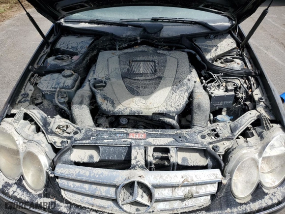 2008 Mercedes-Benz CLK-Class 3.5L with VIN WDBTK56F88T099496, listed as a Copart auction lot 74458674 with 0 mi miles and Salvage Title. Bid and sale history available at carsss.com. Image 11.
