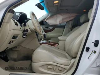 2012 Infiniti FX with VIN JN8AS1MU8CM121118, listed as a Copart auction lot 56963224 with Not provided miles and Salvage title. Bid and sale history available at DreamBid. Image 7.