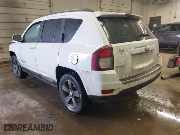 2016 Jeep Compass High Altitude Edition with VIN 1C4NJDEB6GD733760, listed as a IAAI auction lot 41667712 with 119,789 mi miles. Bid and sale history available at carsss.com. Image 3.