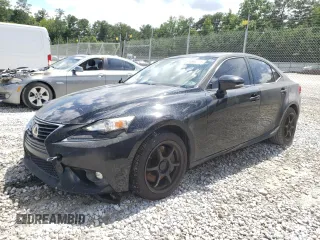2016 Lexus IS 200t with VIN JTHBA1D23G5024652, listed as a Copart auction lot 61090275 with 149,324 mi miles and Salvage title. Bid and sale history available at DreamBid. Image 1.