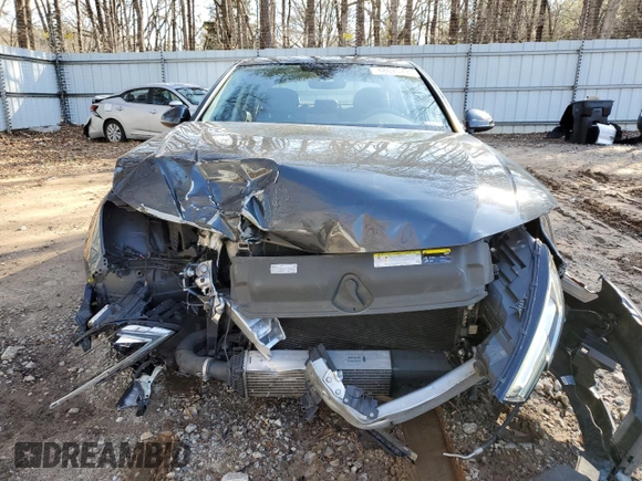 2017 Audi A4 Premium Plus with VIN WAULNAF48HN024508, listed as a Copart auction lot 48075795 with 88,270 mi miles and Salvage Title. Bid and sale history available at carsss.com. Image 5.