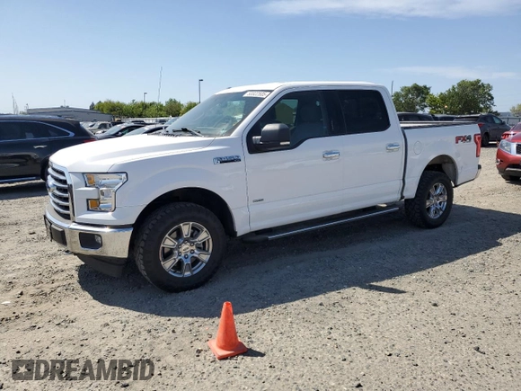 2017 Ford F-150 XL with VIN 1FTEW1EG1HKE21242, listed as a Copart auction lot 53322505 with 180,683 mi miles and Clean Title. Bid and sale history available at carsss.com. Image 1.