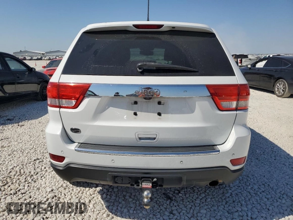 2013 Jeep Grand Cherokee Overland with VIN 1C4RJECG0DC526045, listed as a Copart auction lot 75358074 with 134,943 mi miles and Clean Title. Bid and sale history available at carsss.com. Image 6.