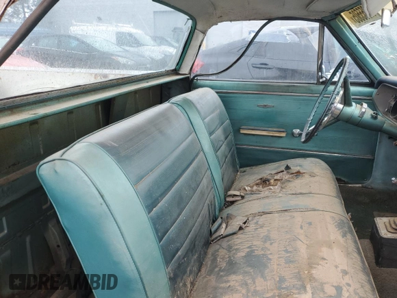 1965 Chevrolet El Camino z VIN 136805Z155215, wystawiony jako Copart lot #44055505 z przebiegiem 64 290 mil mil oraz Nie do naprawy • Non repairable. Historia ofert i sprzedaży dostępna na DreamBid. Obrazek 10.