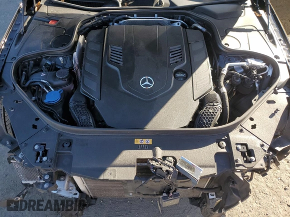 2020 Mercedes-Benz S 560 with VIN WDDUG8GB3LA523598, listed as a Copart auction lot 76328464 with 65,013 mi miles and Salvage Title. Bid and sale history available at carsss.com. Image 11.