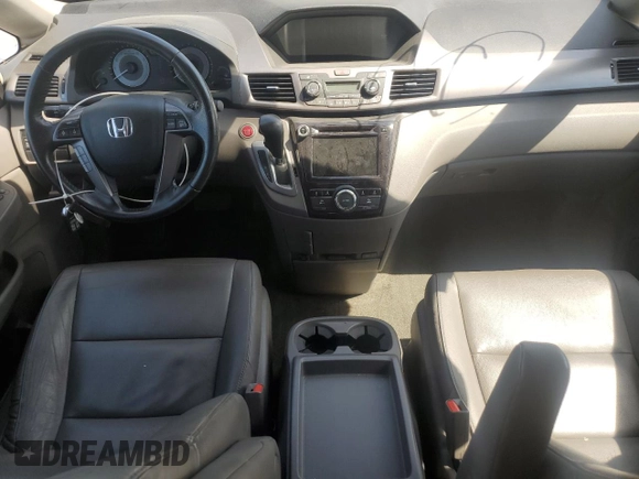 2015 Honda Odyssey EX-L with VIN 5FNRL5H60FB089678, listed as a Copart auction lot 56025035 with Not Provided miles and Salvage Title. Bid and sale history available at DreamBid. Image 8.