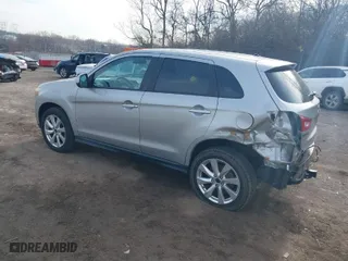 2015 Mitsubishi Outlander Sport ES with VIN 4A4AR3AU1FE028746, listed as a IAAI auction lot 41628263 with 133,367 mi miles. Bid and sale history available at carsss.com. Image 3.