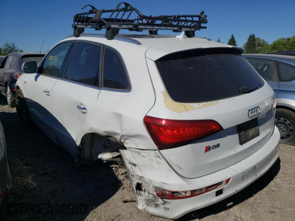 2016 Audi SQ5 Premium Plus with VIN WA1CCAFP4GA072235, listed as a Copart auction lot 62624242 with 99,494 mi miles. Bid and sale history available at carsss.com. Image 3.