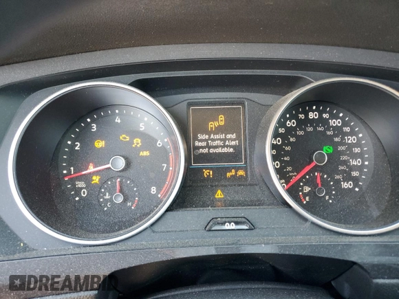 2021 Volkswagen Tiguan S with VIN 3VV0B7AXXMM082158, listed as a Copart auction lot 47312895 with 37,776 mi miles and Salvage title. Bid and sale history available at DreamBid. Image 9.