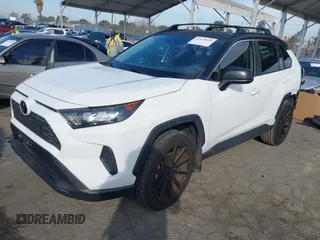 2020 Toyota RAV4 LE with VIN JTMH1RFV1LD048496, listed as a IAAI auction lot 41478595 with 66,610 mi miles. Bid and sale history available at carsss.com. Image 2.