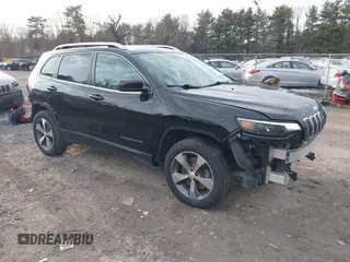 2020 Jeep Cherokee Limited with VIN 1C4PJMDX2LD562327, listed as a IAAI auction lot 41695135 with 87,566 mi miles. Bid and sale history available at carsss.com. Image 1.
