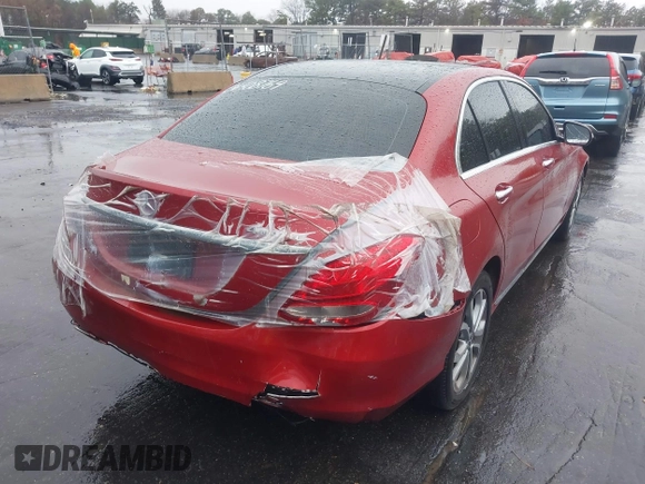 2017 Mercedes-Benz C 300 with VIN 55SWF4KB9HU212762, listed as a IAAI auction lot 41111475 with 88,849 mi miles and . Bid and sale history available at DreamBid. Image 4.