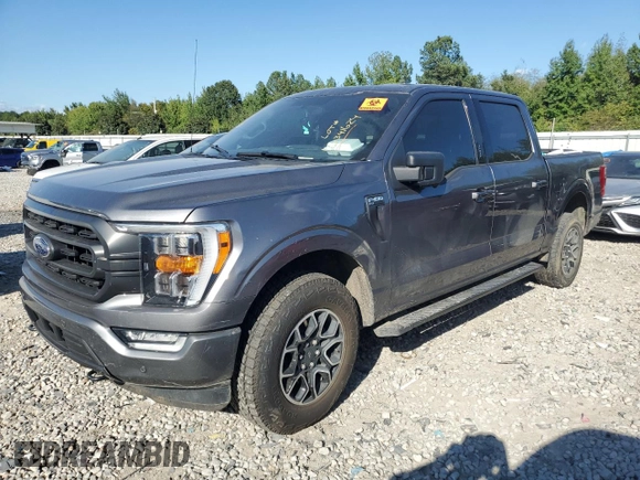 2021 Ford F-150 XL with VIN 1FTFW1E82MFA21318, listed as a Copart auction lot 66341624 with 74,541 mi miles and Salvage Title. Bid and sale history available at carsss.com. Image 1.