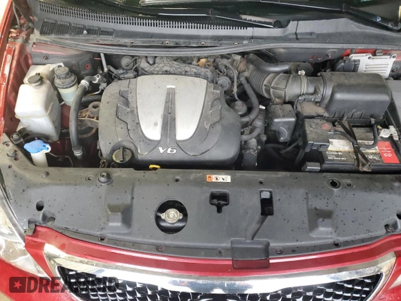 2014 Kia Sedona EX with VIN KNDMH4C76E6571930, listed as a Copart auction lot 47900095 with 156,506 mi miles and Clean Title. Bid and sale history available at carsss.com. Image 12.