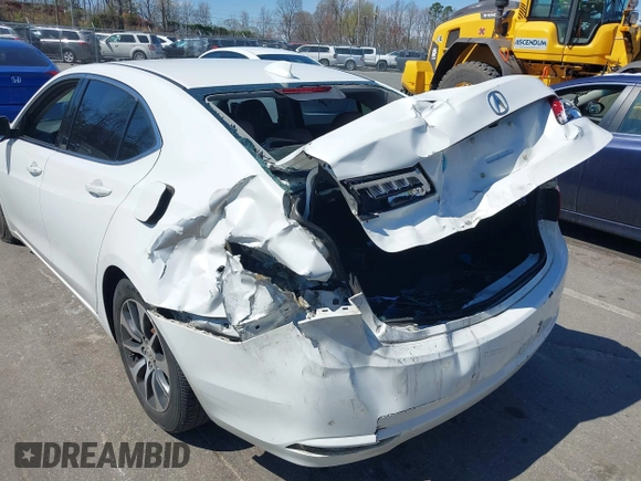 2017 Acura TLX with VIN 19UUB1F32HA007901, listed as a IAAI auction lot 41877950 with 110,598 mi miles and . Bid and sale history available at DreamBid. Image 6.