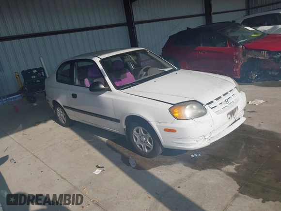 2004 Hyundai Accent with VIN KMHCF35C94U315390, listed as a IAAI auction lot 41391877 with 162,406 mi miles. Bid and sale history available at carsss.com. Image 1.