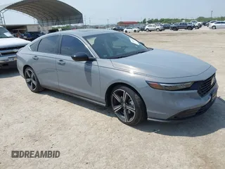 2023 Honda Accord Sport with VIN 1HGCY2F50PA053713, listed as a IAAI auction lot 42268074 with 22,986 mi miles and . Bid and sale history available at DreamBid. Image 1.