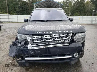 2012 Land Rover Range Rover SC with VIN SALMF1E46CA368272, listed as a Copart auction lot 78588034 with 124,179 mi miles and Salvage title. Bid and sale history available at DreamBid. Image 5.