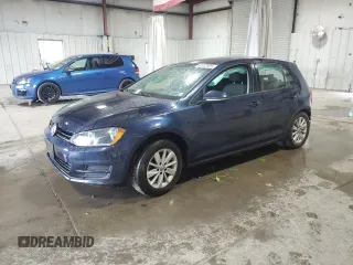 2016 Volkswagen Golf TSI S z VIN 3VW217AU2GM018326, wystawiony jako Copart lot #62322925 z przebiegiem Nie podano mil oraz Szkoda całkowita • Salvage title. Historia ofert i sprzedaży dostępna na DreamBid. Obrazek 1.