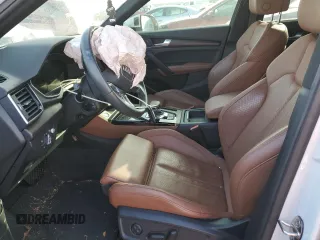 2022 Audi Q5 S line Prestige with VIN WA1FAAFY0N2024797, listed as a Copart auction lot 83472074 with 0 mi miles and Salvage Title. Bid and sale history available at carsss.com. Image 7.