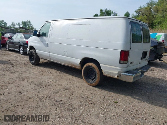 2008 Ford Econoline Cargo Commercial with VIN 1FTNE14W58DA55740, listed as a IAAI auction lot 42117873 with 191,734 mi miles. Bid and sale history available at carsss.com. Image 3.