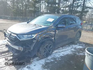 2020 Honda CR-V EX with VIN 2HKRW2H59LH606857, listed as a IAAI auction lot 41617011 with 68,850 mi miles. Bid and sale history available at carsss.com. Image 2.