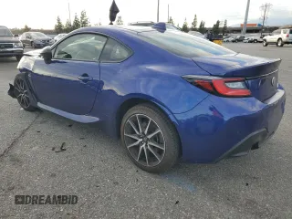 2023 Toyota GR86 with VIN JF1ZNBC11P8764160, listed as a Copart auction lot 89409965 with 12,480 mi miles and Salvage Title. Bid and sale history available at carsss.com. Image 2.