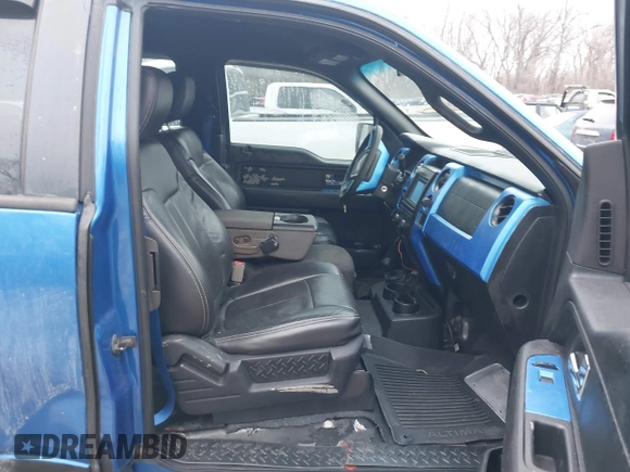 2010 Ford F-150 XL with VIN 1FTEX1EW6AFA32177, listed as a IAAI auction lot 41524783 with 186,145 mi miles. Bid and sale history available at carsss.com. Image 5.