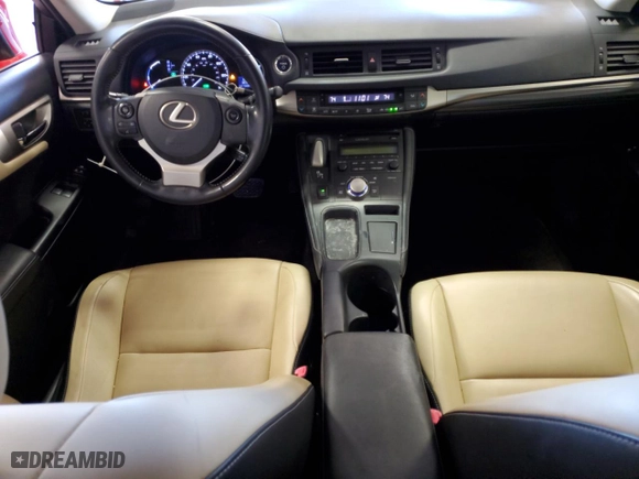 2015 Lexus CT 200h Hybrid with VIN JTHKD5BH5F2229492, listed as a Copart auction lot 44727725 with 124391 miles and Salvage Title. Bid and sale history available at carsss.com. Image 8.
