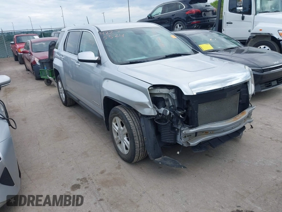 2015 GMC Terrain SLE with VIN 2GKALMEK2F6344463, listed as a IAAI auction lot 42235524 with 89,496 mi miles and . Bid and sale history available at DreamBid. Image 1.