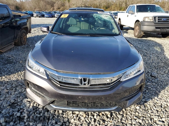 2017 Honda Accord Touring with VIN 1HGCR3F97HA032008, listed as a Copart auction lot 41824625 with 56,965 mi miles and Salvage title. Bid and sale history available at DreamBid. Image 5.